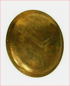 Escudo Redondo de 300 cm, Escudo del Rey Leónidas, Escudo Espartano Medieval de 30 Pulgadas - Product Image 3