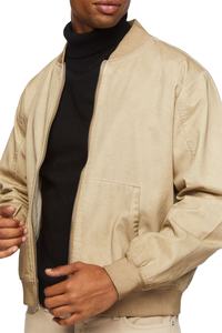 2024 automne hiver école collège varsité veste de haute qualité hommes Vintage coton fermeture éclair Bomber vol veste veste pour hommes - Product Image 5