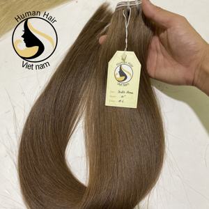 ราคาขายส่ง,ที่มีคุณภาพสูง,ร้อนขายสีน้ำตาล,สีเหลืองมนุษย์ผมรวมกลุ่มเวอร์จินมนุษย์ผมตรงแพคเกจสาน - Product Image 3