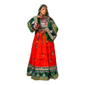High Quality Afghani Casual <b>Dresses</b> Boho Ethnic Embroidered Long <b>Dress</b> for Women Wholesale Manufacturer - Product Image 1