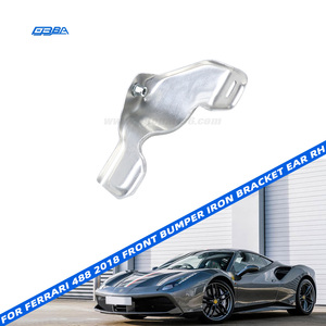 Soporte de hierro para parachoques delantero derecho para Ferrari 488 2015-2019, pieza de repuesto OE 86110500 - Product Image 1