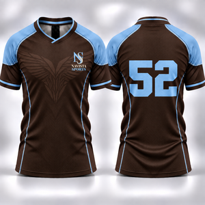 เสื้อฟุตบอลคุณภาพสูง เป็นมิตรกับสิ่งแวดล้อม แห้งเร็ว ชุดฟุตบอลแบบกำหนดเอง น้ำหนักเบา ระบายอากาศได้ดี เสื้อทีมแบบซับลิเมชั่น - Product Image 3