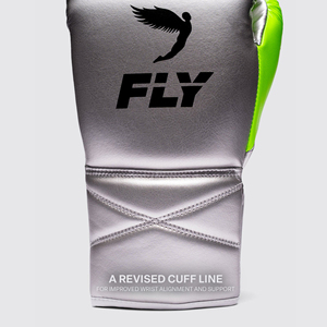 ถุงมือชกมวยพรีเมียม X Pro Fly หนังแท้ 100% ถุงมือชกมวยแบบผูกเชือก ป้องกันข้อมือ สำหรับฝึกซ้อมและใช้ในยิม - Product Image 6