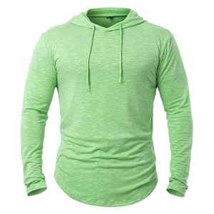 Wholesale Custom Winter Sportswear Hooded Gym <b>Workout</b> Running Jacket Breathable Regular Fit Training Men's Pullover <b>Hoodie</b> - Product Image 6