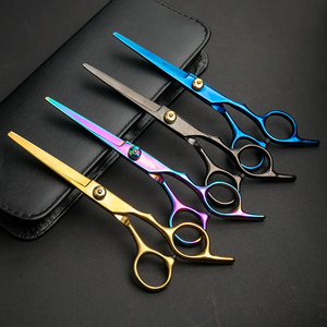 Ciseaux de barbier en acier inoxydable pour coiffeurs professionnels, ciseaux de précision tranchants pour la coupe et l'entretien en salon - Product Image 6