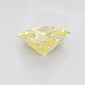 Diamante Amarillo Natural Corte Princesa de 0.95-1.05 Quilates, Color Intenso, Claridad VVS2, Gema Suelta Certificada para Joyería Fina - Product Image 3