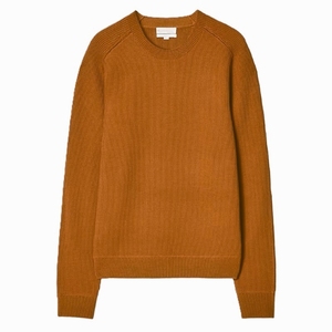 Men's 100% Cotton Solid Color Knitted <b>Pullover</b> Sweater Full Sleeve Winter <b>Jumper</b> Breathable Custom Logo Design - Product Image 6