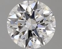 Diamantes Sueltos Genuinos PDM Gems, Corte Brillante Redondo Excelente, Color Blanco F, Claridad VS1, 1.10 Quilates, para Joyería