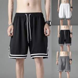 Pantalones Cortos Deportivos de Verano para Hombre, Color Rojo, Pantalones de Baloncesto, Fitness, Casuales, Deportivos, para Verano - Product Image 1