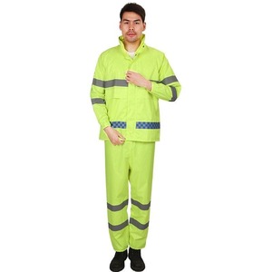 Safety Coverall Suit Work Wear <b>Builder</b> Working Bibs with Reflective Tapes Factory Manufacturing Production Working Suit - Product Image 3