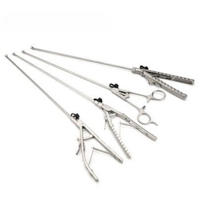 Instrumentos Laparoscópicos de Acero, Juego de Pinzas Portaagujas para Entrenamiento, Simulación, Práctica, Herramientas de Enseñanza de Laparoscopia - Product Image 3