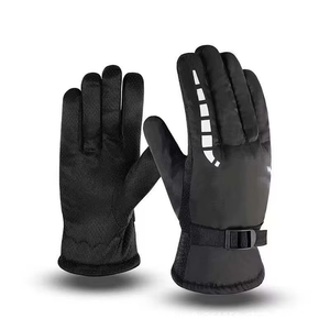 Windproof,breathable,warm and Flexible Leather Palm <b>Down</b> Ski Mitt for Man & Woman Full Finger Glove <b>Down</b> Gloves Leather - Product Image 3