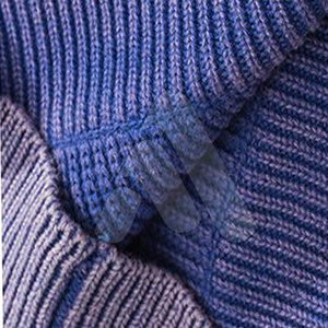 Pull décontracté surdimensionné pour homme en coton épais 100 % délavé à l'acide, tricot respirant pour l'hiver - Product Image 4