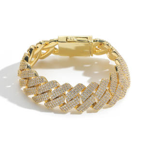High Quality Diamond Look Hip Hop <b>Rope</b> <b>Chain</b> Necklace Gold Plated Fashion Jewelry for Men Women Daily Styling Available for Sale - Product Image 5