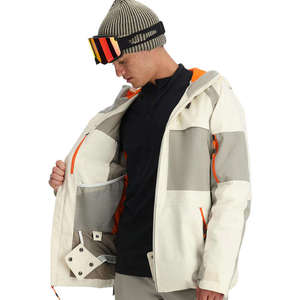 Veste de ski imperméable professionnelle pour homme, respirante, coupe-vent, à capuche, pour snowboard, vêtements de sport d'hiver pour la montagne, parka - Product Image 3