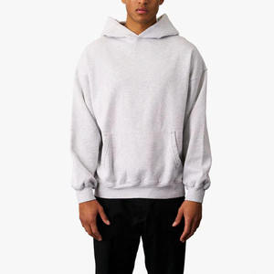 100% Cotton Fleece Hoodie for Men Heavy Hoodie Pullover High Quality <b>Sweatshirt</b> Custom Logo Polyester Men Hoodies - Product Image 5
