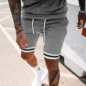 Custom Men <b>Set</b> Manufacturer 2 Piece Cotton T Shirt Cargo Shorts Summer OEM Bulk Private Label - Product Image 6