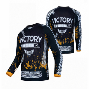 Maillot de motocross personnalisé 2026 pour homme – T-shirt de course MX amusant à manches longues pour moto tout-terrain - Product Image 3