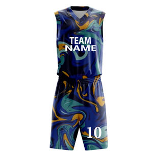 Conception personnalisée d'uniformes de basketball, créez votre propre logo, ensemble imprimé par sublimation numérique, maillot de basketball réversible pour adultes et jeunes - Product Image 5