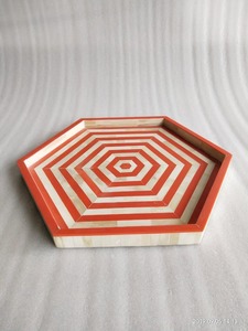 Bandeja de Resina Clásica Contemporánea, Acabado Pulido de Alta Calidad, Diseño Duradero Hecho a Mano para Hogares Modernos, Premium - Product Image 4