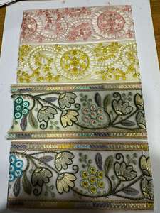 Superior designer embroidery lace fabric <b>for</b> dress embroidered lace trim garment decoration textile factory supply - Product Image 3