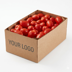 Corrugated Vented Recycled <b>Paper</b> Box Eco Friendly Fresh Produce Produce Shipping Cartons Sustainable Airflow Packaging Mailers - Product Image 6