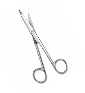 Ciseaux à plâtre Knowles en acier inoxydable, instrument chirurgical orthopédique pour couper les plâtres, les bandages et les pansements - Product Image 1