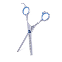Tijeras de Entresacar Cabello de Alta Demanda, 32 Dientes, para Diestros, Ligeras, para Uso en Salones de Belleza
