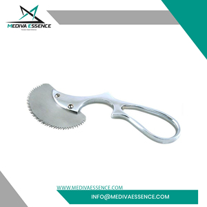 Scie à plâtre orthopédique manuelle en acier inoxydable de haute qualité Engel, instrument chirurgical vétérinaire coudé, certifié CE - Product Image 6
