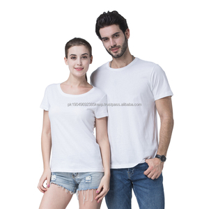 เสื้อยืดยูนิเซ็กซ์ 20 สี ผ้าฝ้ายหวี 100% คอกลม สีพื้น รับสกรีนลายตามสั่ง - Product Image 1