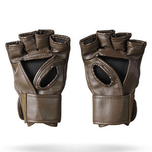 Gants de MMA à paume ouverte pour l'entraînement aux arts martiaux, gants de MMA en cuir personnalisés pour hommes et femmes, gants de MMA en gros avec logo personnalisé - Product Image 2