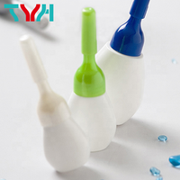 Flacon compte-gouttes en plastique pour ampoules cosmétiques, sérum, lotion, masque facial et shampoing - Écologique et recyclable - Capacité de 3 ml à 11 ml