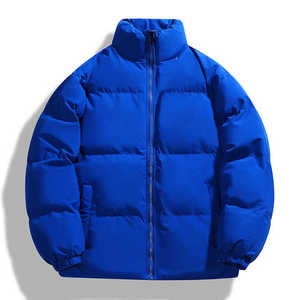 Fashion Spare Ribs Clothing Winter Casual Fit Zipper Coats Bubble Puffy Work Men Puffer <b>Jacket</b> for Men MADE BY BS - Product Image 1
