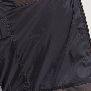 Promotion Nouveau Style Veste matelassée légère personnalisée pour homme, coupe oversize, avec capuche et col montant, chauffante pour l'hiver, Vente en gros - Product Image 6