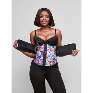 Corset amincissant abdominal à soutien moyen, <span class=keywords><strong>grande</strong></span> <span class=keywords><strong>taille</strong></span>, post-opératoire, gaine sculptante intégrale avec fermeture éclair frontale pour un ventre lisse - Product Image 3