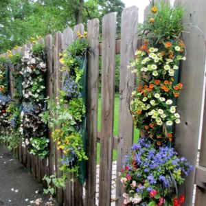 Jardinière verticale de haute qualité à 10 poches, sac de culture suspendu en HDPE, pochette murale pour plantes, jardinière pour fraises et herbes - Product Image 4