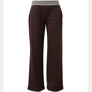 Women's Casual High Waist Joggers Loose Fit Straight Leg Draped <b>Trousers</b> with Elastic Waist <b>Drawstring</b> Solid Yoga Pants - Product Image 1