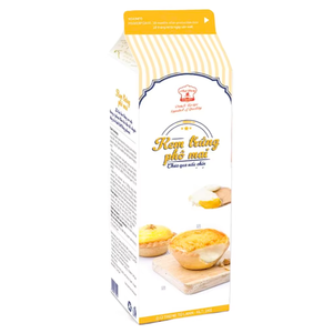 Fabricante y Proveedor Profesional, Envío Rápido, OEM/ODM, Crema No Láctea HALAL para Panadería, Crema de Huevo, Crema de Huevo sin Cocinar 1KG - Product Image 1
