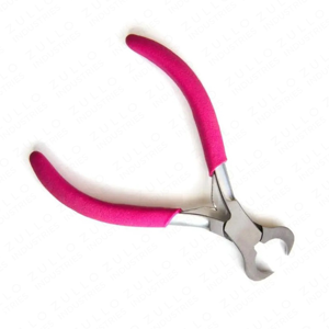 Kit de Pinzas para Extensiones de Cabello de Primera Calidad, con Empuñadura de Goma, Herramienta de Acero Inoxidable para Remover Cuentas, Logotipo Personalizado, Salón de Belleza - Product Image 3