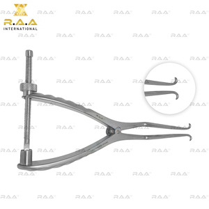Distracteur professionnel Stifle Spinlock 21 cm (écartement minimum 10 mm, écartement maximal 40 mm) Instruments orthopédiques RAA-709 Certifié CE Classe - Product Image 2