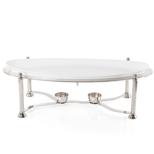 Calentador de Comida Profesional de Acero Inoxidable para Buffet con Soporte para Quemador de Combustible para Servicio de Catering de Bodas - Product Image 4