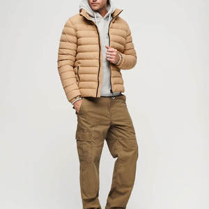 Econex Sports 2025 Chaqueta con forro de Sherpa para hombre, carcasa exterior duradera para actividades al aire libre en clima frío recubierta para - Product Image 1