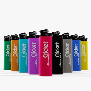 Original Colored Disposable/Refillable Cricket <b>Lighter</b> with Wholesale Price - Product Image 5