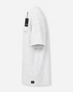 บริการ OEM เสื้อยืดโอเวอร์ไซส์ผู้ชาย ผ้าฝ้าย 100% ระบายอากาศ แห้งเร็ว ซักย้อมสีแบบแอซิดวอช น้ำหนัก 220 กรัม ทรงหลวม สไตล์วินเทจ - Product Image 6