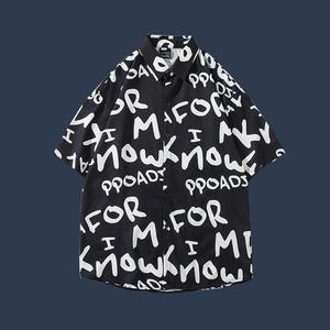 Haute qualité Streetwear tenue décontracté vacances été plage partout imprimé à manches courtes Sublimation hawaïen Aloha chemise pour hommes - Product Image 5