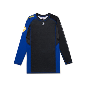 Camiseta de Compresión de Manga Larga con Logotipo Personalizado para Hombre, Camiseta Deportiva con Estampado de Rash Guard para MMA, BJJ, Jiu Jitsu, Venta al por Mayor - Product Image 1