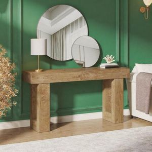 Mesa Consola Rectangular de Madera para Detrás del Sofá como Mesa Auxiliar - Product Image 6