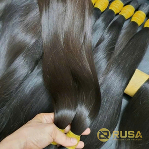 Cabello Humano Vietnamita Virgen de Primera Calidad, Ondulado Natural, Doble Trama, para Extensiones - Product Image 1