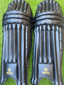 STITCH LAB Lightweight PU Cricket Batting Pads Leg Guards Adjustable Multi-Colour Knee Pads 13-16mm Thick Ambidextrous Buckle - Product Image 5