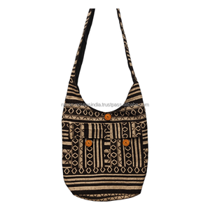 Sac à bandoulière en coton écologique Fourre-tout léger, durable et élégant pour un usage quotidien Shopping Voyage et plus à des prix abordables - Product Image 4